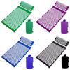 Коврики для йоги Акупунктурный коврик Подушка/коврик Расслабляющий массаж Массаж и релаксация ABS Подушка для облегчения боли в спине, шее и седалищном теле