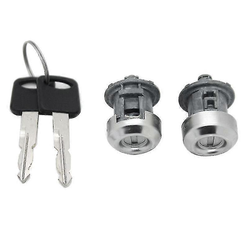 Door Lock Cylinder&key Set For F150 1997-2011 F250 1997-99 F350 Super Duty 1998-2016 7c3z1521990a