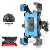360 Degrees Bike Phone Holder Universal Bicycle Handle Phone Holder For 4-7 Inch Mobile Phone Stand Shockproof Bracket Support