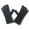Touch Screen Gloves Cashmere Autumn and Winter New Style Unisex Striped Warm Cycling Windproof Knitted Five finger