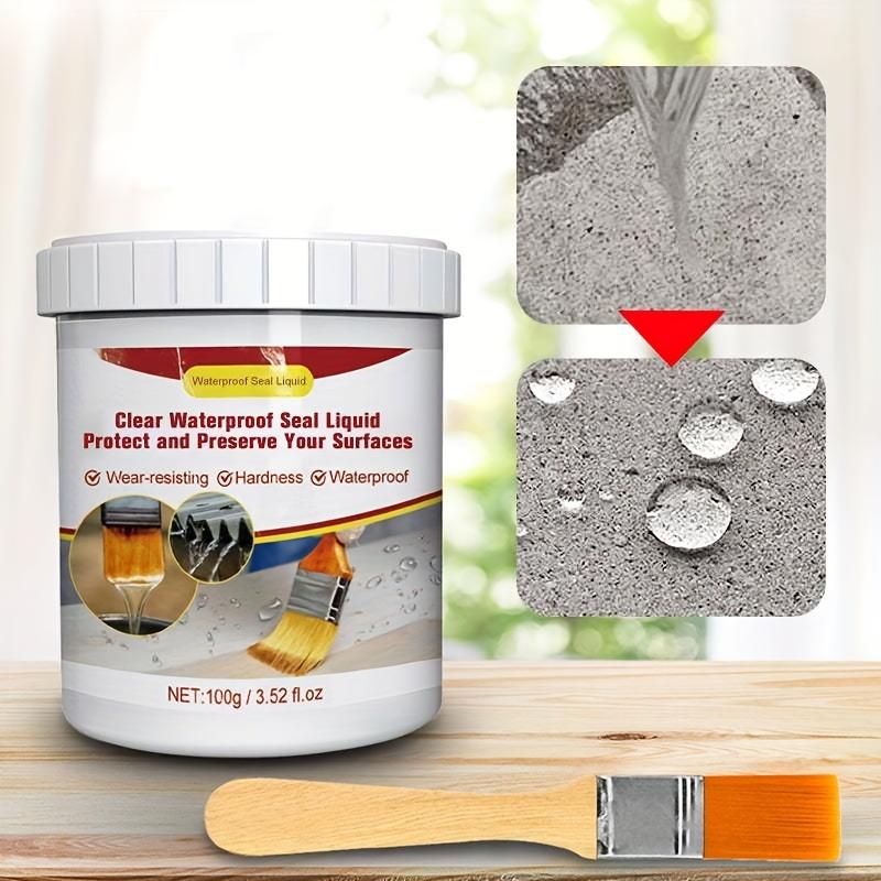 100 г водостойкий клей RV герметичное покрытие прозрачный ремонт ванной комнаты пол проницаемый гидроизоляционный агент ремонт яркий