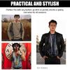PU Leather Double Shoulder Bag Anti-Theft Hidden Underarm Strap Wallet Phone Holster Leisure Pouch for Sport Vest Outdoor Travel