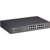 Switch Ethernet 16 Ports Gigabit - TP-Link TL-SG1016D - Bureau/Rackable - Boîtier Métal - Noir