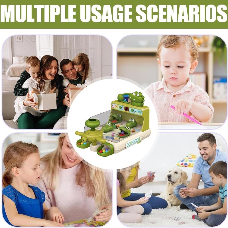 Miniature Pinball Games with Sounds & Light Dinosaur Themed Shooting Game Classic Tabletop Games Halloween Xmas Gifts for Boys