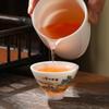 Suet Jade White Porcelain Kung Fu Teacup Dehua Tea Cup Ceramic Tea Drinking Master Cup Tea Cup Tea Set