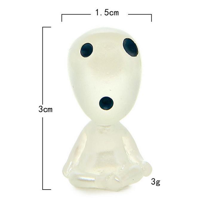 Cute Cartoon Sitting Posture Standing Elf With Night Light Function Mini Modelfor Office Desk And Collection Use