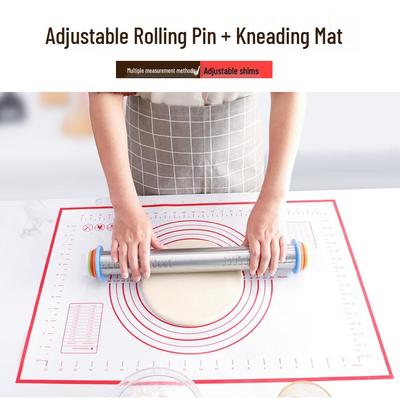 Регулируемая скалка из нержавеющей стали для теста для пельменей