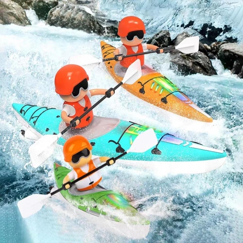 Rechargeable Battery RC Boat Toy Light Speedboat Racing Ship Remote Control Boat Boys Kids Gift