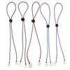 5 Pieces Napkin Clips Strap Lanyard Neck Chain Clothing Tool