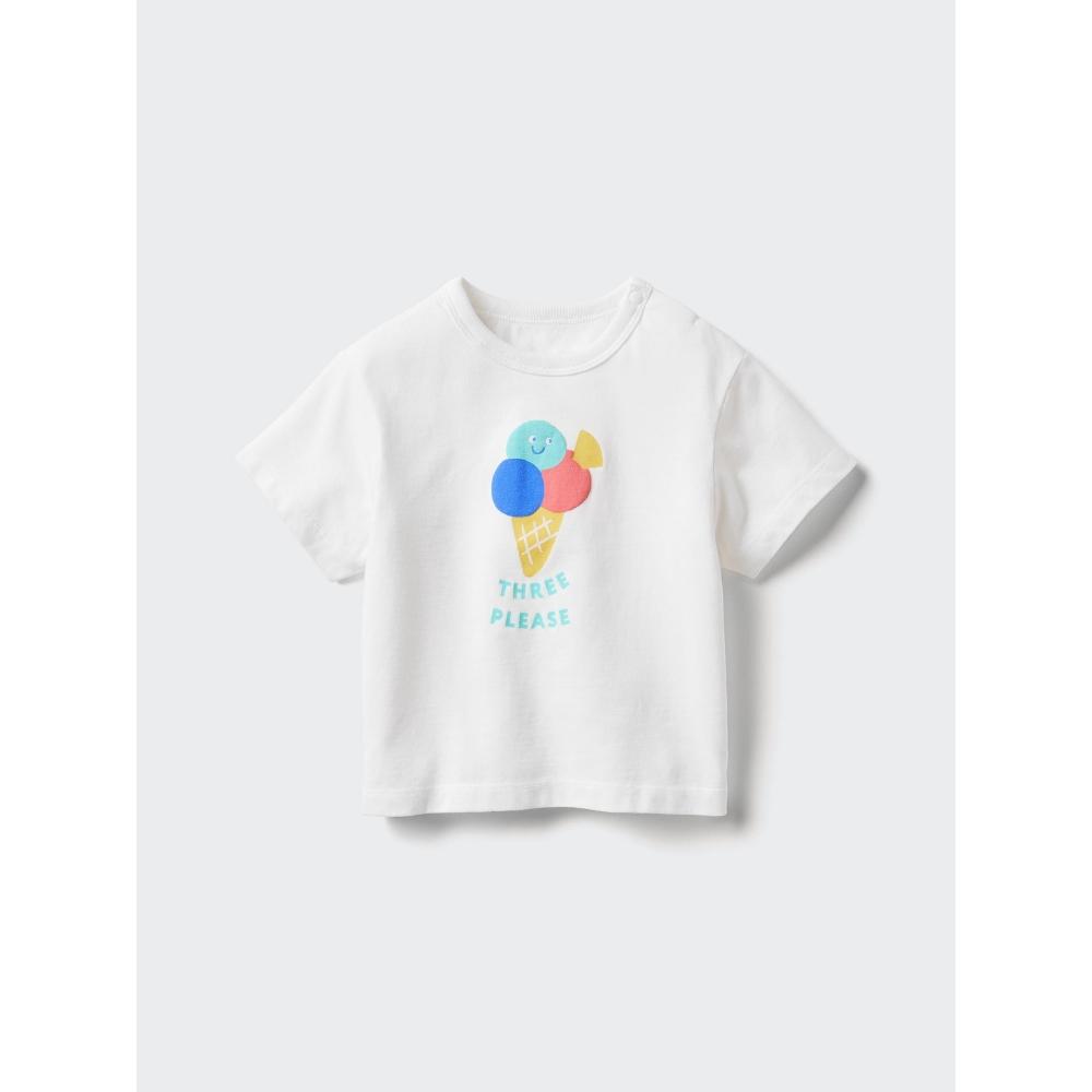 Uniqlo Japan Air Rhythm Cotton Crewneck Tee