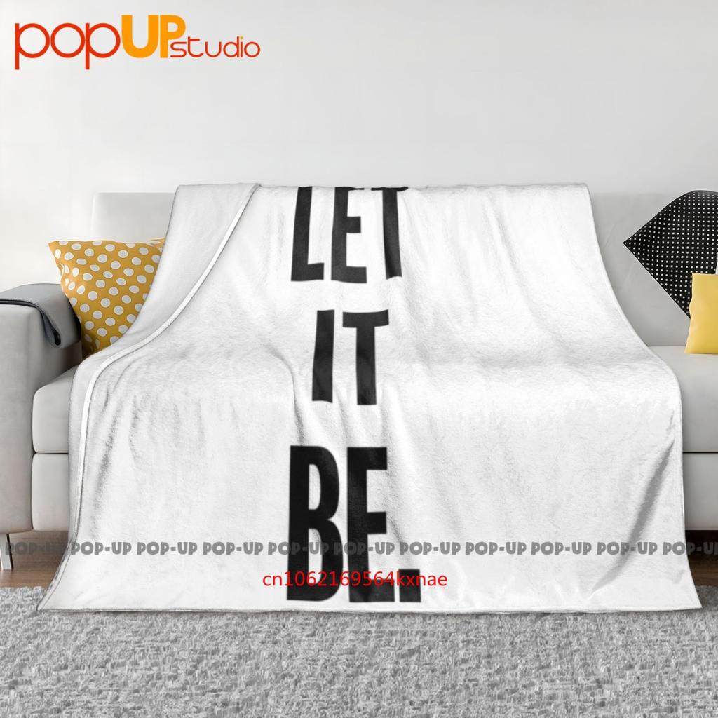 Let It Be Tumblr Top Music Ultra-Soft Blanket Quilt Winter Sofa Cover Bed Covers