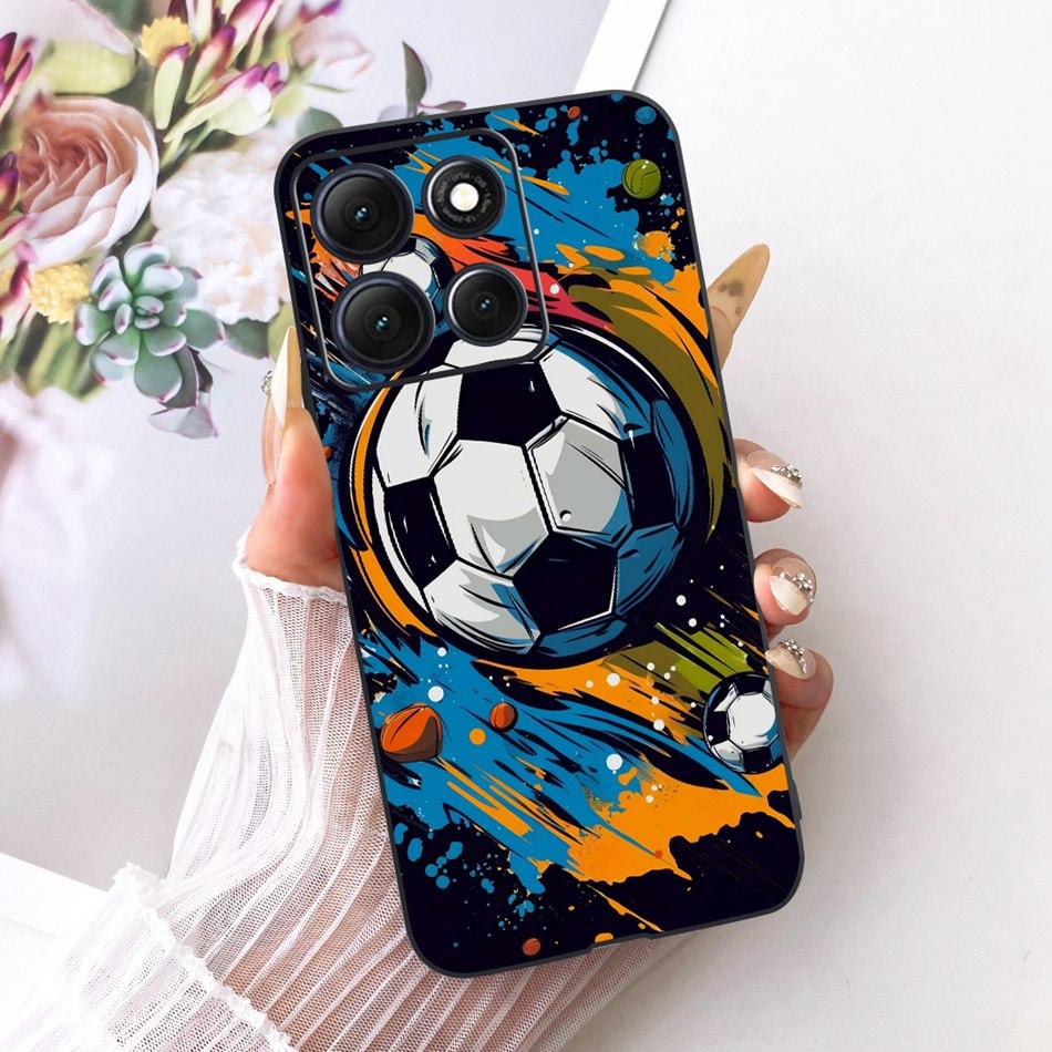 For Motorola Moto G86 Power Cool Dragon Tiger Pattern Phone Case For Moto G86 G86Power Black Silicone Soft Covers Bumpers