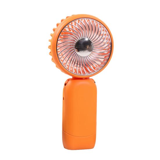 Portable Neck Fan, 3 Speed Foldable Handheld Fan, USB Rechargeable Small Personal Fan for Outdoor Travel, Desk Cooling Fan for Home Office