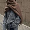 Winter Shawl Scarf Windproof Outdoor Women Scarf Luxury Cashmere Scarf Cape Wraps Pashmina Bandanna