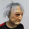 Scary Old Man Mask Realistic Wrinkle Face for Halloween Cosplay Party Props