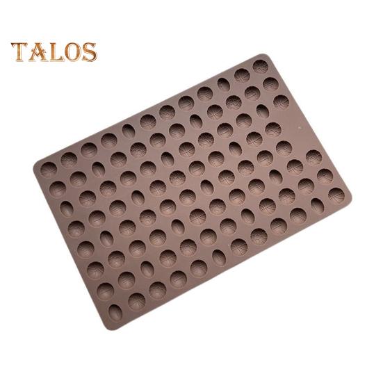 Формы для спортивных мячей, конфет, универсальная силиконовая форма, недеформируемая, легкосъемная, с несколькими сетками, антипригарная форма для выпечки