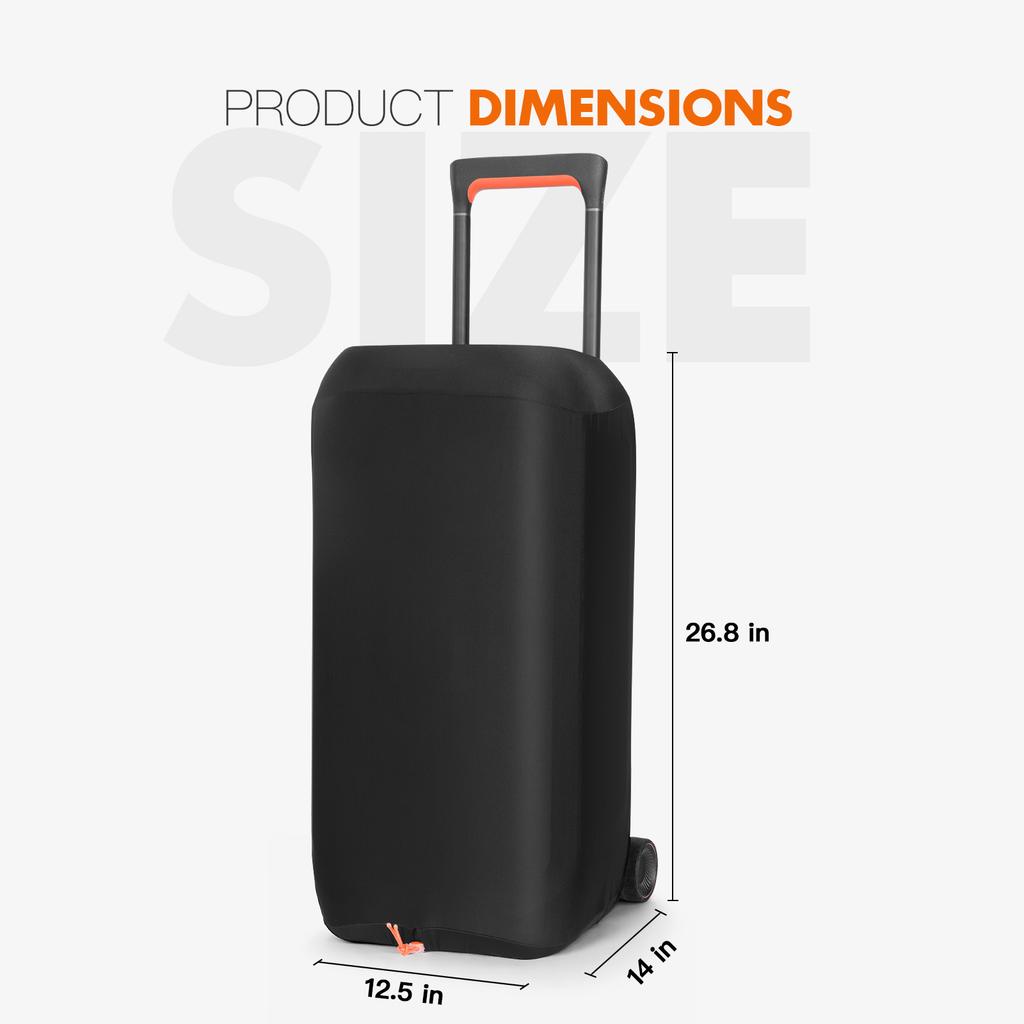 Portable Speaker Dust Cover For JBL PartyBox 320/310 Black Speaker Case Travel Protective Storage Sleeve Speaker Storage Bag