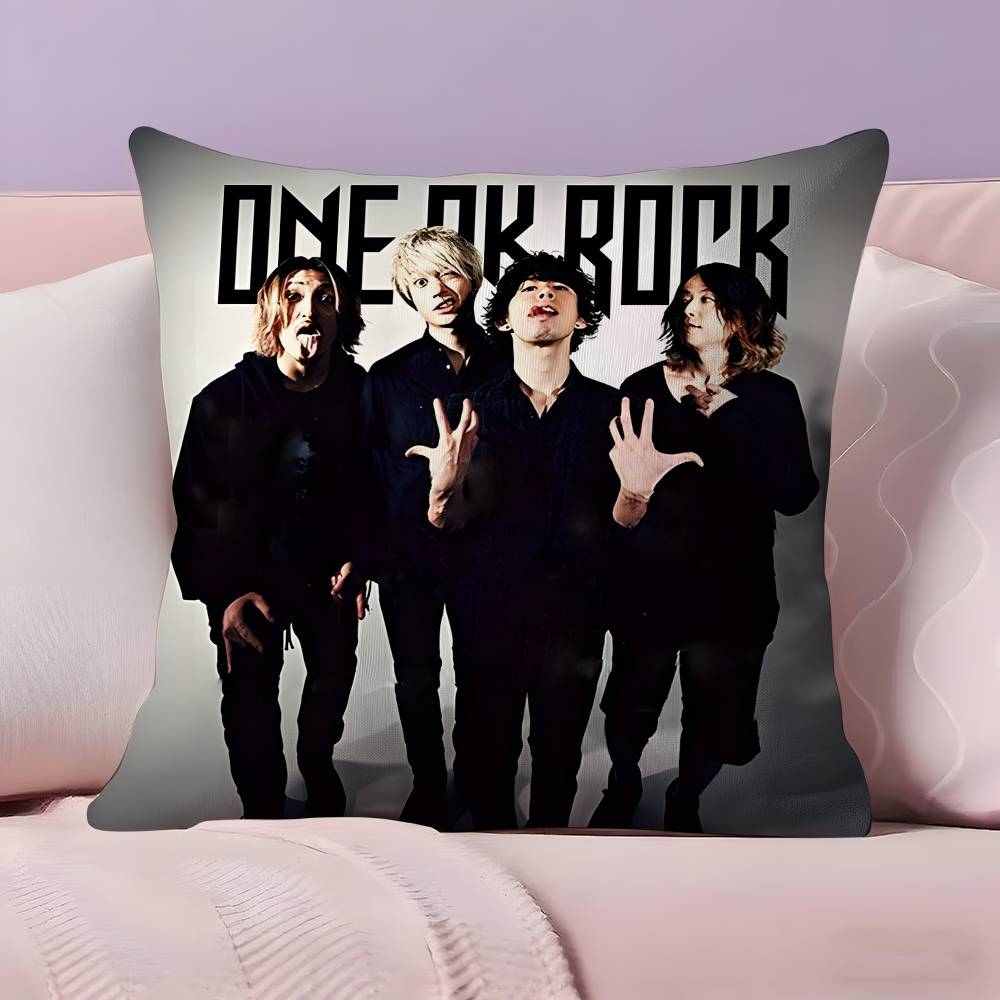 ONE OKBand O-ONE OK R-ROCK Ambitions Pillow Case Ultra Soft Skin Friendly Fabric Cloud Like Comfort & Concealed Zipper