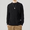 Hot Sale, New Knitted Crew Neck Sweater In Autumn and Winter, Men's Bottom Knitted Sweater and Sweater