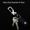 Liangery Car Key Carabiner Metal Fits EDC Key Bike Key Durable Stainless Steel Ring for House Easy To Made of Highly Durable Keychain, Ring, Clip,