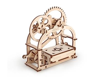 Ugears Механическая шкатулка 70001 Деревянный пазл, Поделки и модели, Не требуется клей или инструменты, для взрослых