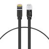 Baseus High Speed Network Cable Flat Ethernet Cat6 Rj45 1M - Black