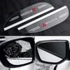 Car Transparent  Back Rain Eyebrow Cover Auto Rearview Mirror Rain Shade For Mitsubishi Ralliart Lancer Outlander Colt L200 ASX