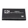 Карта захвата видео 4K, HDMI на USB 3.0, карта захвата игр с выходом Loop Out, 1080P 60FPS, вход для микрофона 3,5 мм