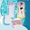 Inflatable Pool Float Lounger Adults Portable Pool Raft Sunbathing Bed Mat for Party Supplies Summer Lake Water Park Beach