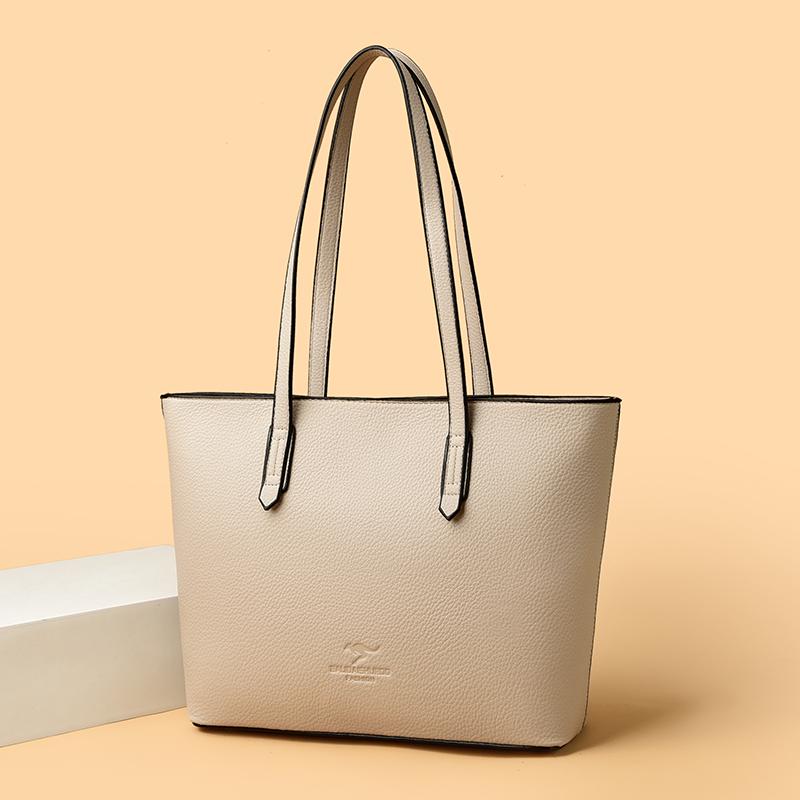 Модная и Минималистичная Сумка-тоут, Сумка на плечо большой вместимости, Ретро сумка-тоут, Женская сумочка, Повседневная сумка на плечо для шоппинга