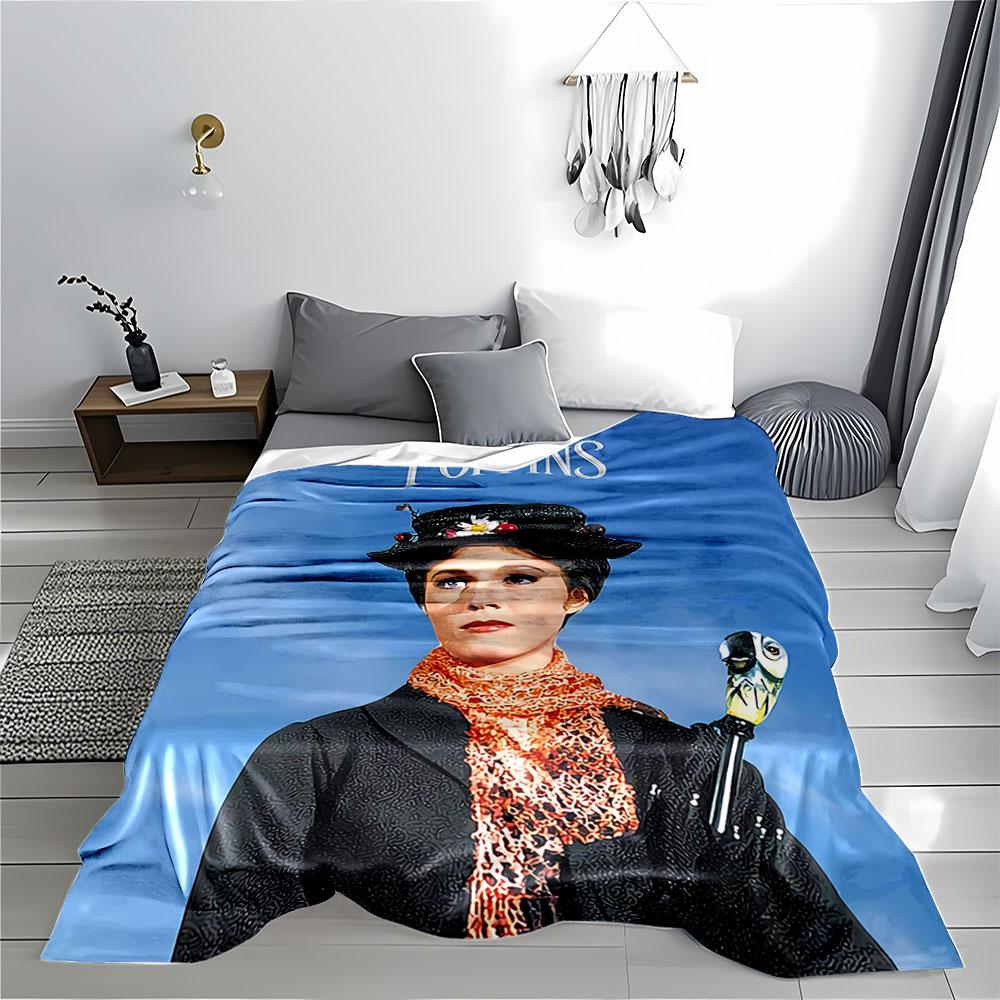 Classic Nanny Cartoon Blanket for all seasons blanket lunch break throw gift