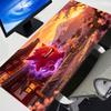 Large Mouse Pad Gengar Pokemon Pikachu pc speed For esports players x rug Laptop Computer Keyboard  desk Mat xxl mousepad