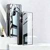 Чехол для Huawei P60 P50 P40 P30 Pro с двухсторонним закаленным стеклом и металлической рамкой, бамперы для телефона, чехол с полной защитой объектива