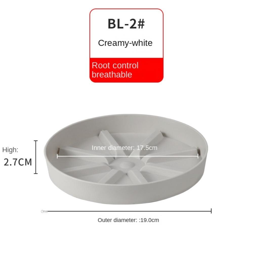 Пластиковый цветочный горшок, поддон для корневого горшка, устойчивый к гниению, новый поддон для цветочного горшка