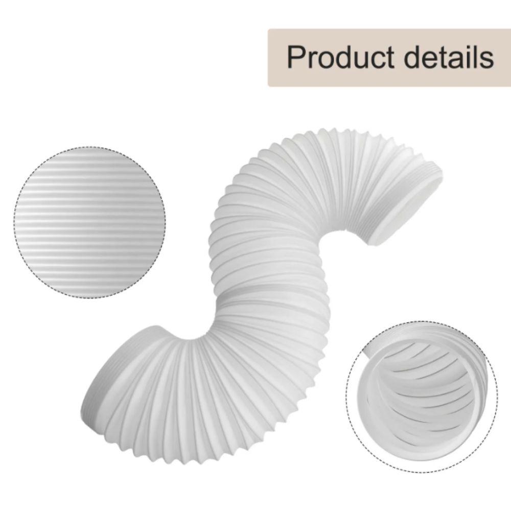 PVC Hose Vent Hose Extra Long Pipe Exhaust Hose Pipe Joint Ventilation Duct Living Room Use