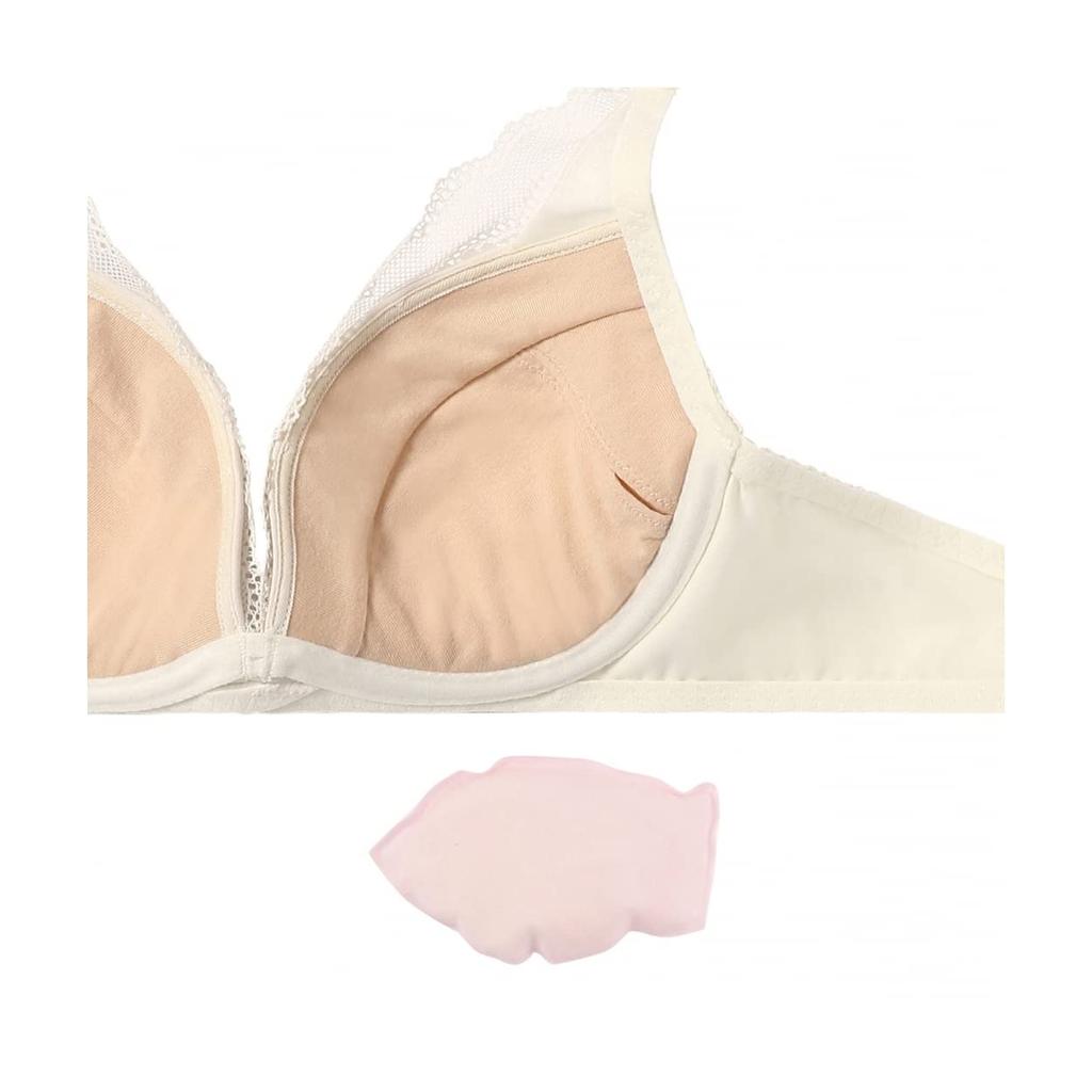 BY Dream Bra Deep V Bra Shorts Set Daisy Lace M015 D75M Size [AMOSTYLE Triumph] & (White)