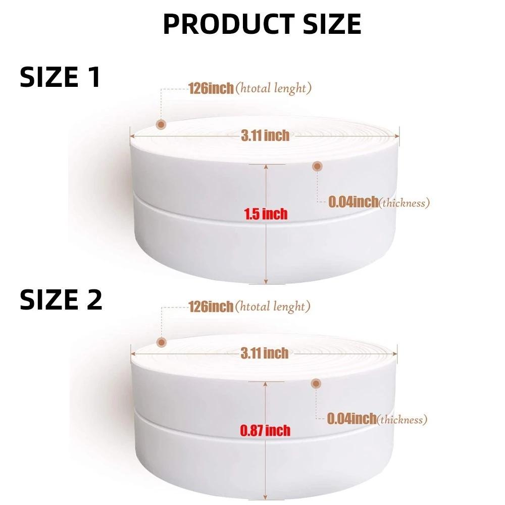 320 см ванная кухня самоклеящаяся лента для герметизации душа раковина ванна герметик полоса водонепроницаемая настенная наклейка край раковины лента бытовая