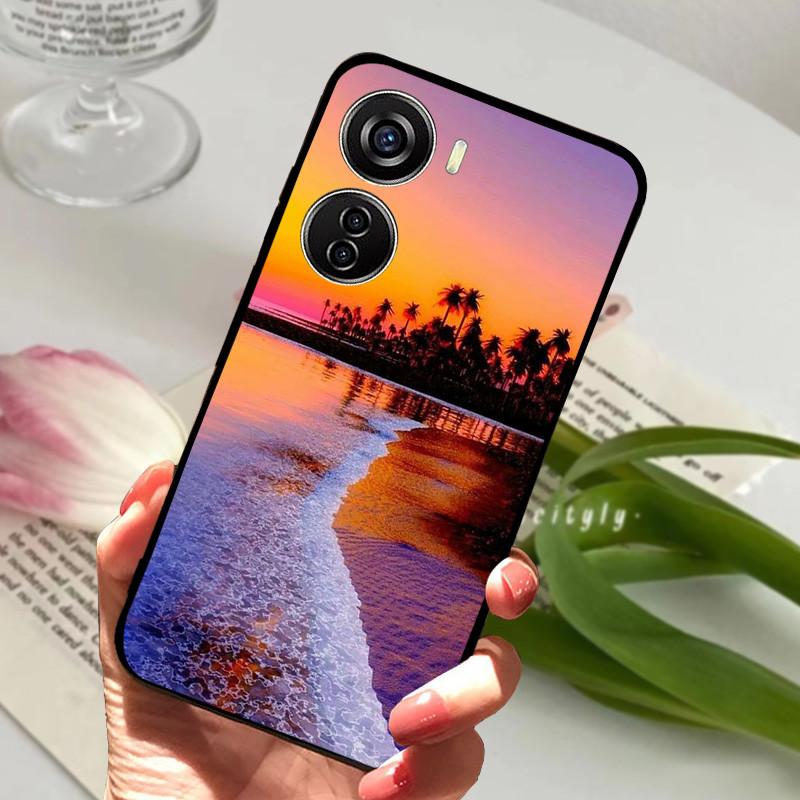 Чехол для ZTE Axon 40 Lite 4G, силиконовый, противоударный, мягкий ТПУ, чехол для телефона для ZTE Axon 40 Lite Funda 40Lite Axon40 Lite Capa, мультяшный