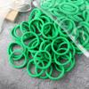 50pcs/Set Women   Basic Hair Bands 1.57inch Simple Solid Colors Elastic Headband Hair Ropes Ties Hair Accessories Ponytail Holder