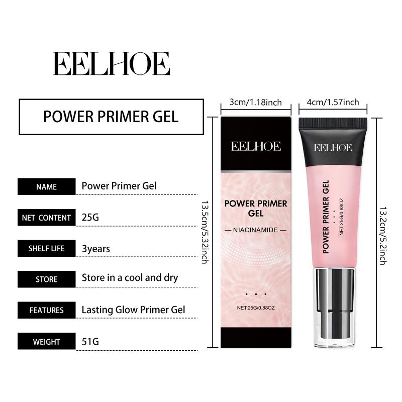 Eelhoe Pre Makeup Moisturizing Gel Series Deeply Nourishing Light Weight Brightening Skin Tone Base Oil Control Facial Primer