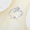 925 Sterling Silver Adjustable Snake Ring - Women's High-End Luxury Niche Design