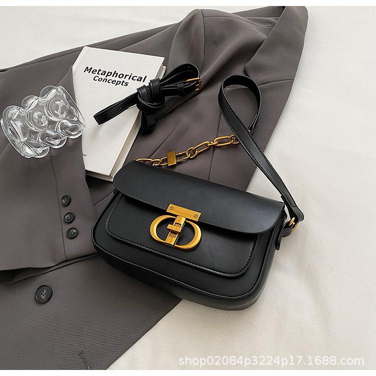 2025 new popular retro high-end niche popular women's versatile messenger bag shoulder bag tote bag