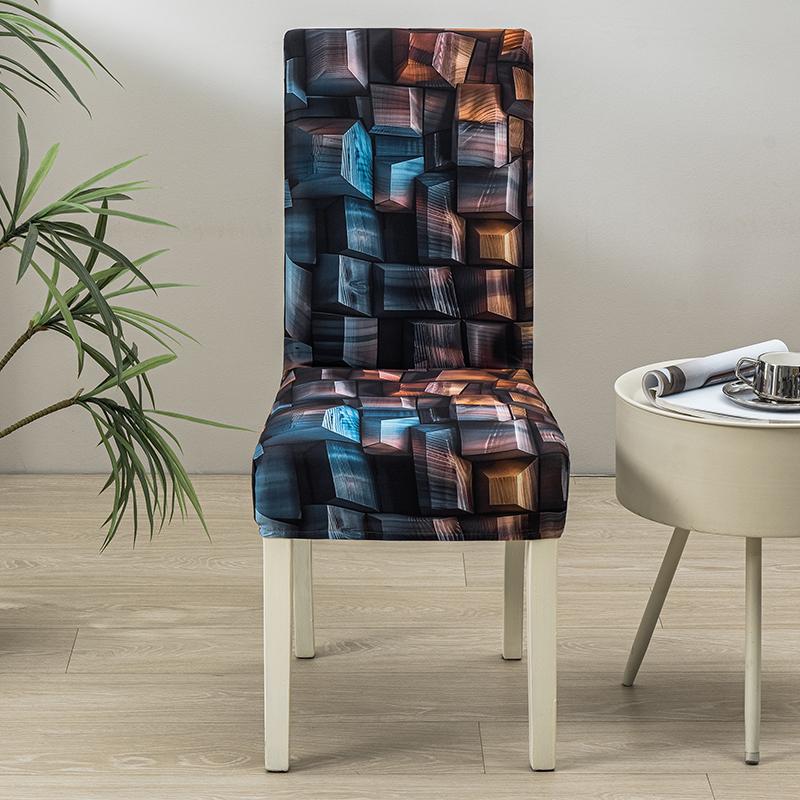 Чехлы для стульев в столовой, эластичные моющиеся чехлы для стульев, чехлы для стульев Parsons, защитные чехлы для дома, ресторана, банкета, кухни