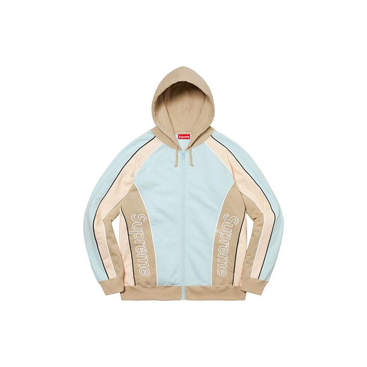 Supreme Track Paneled Zip Up Hooded Sweatshirt SUP-FW21-109