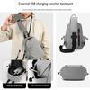 Men's Multifunctional Outdoor Chest Bag - Versatile Fashion Crossbody for Sports & Casual Wear
