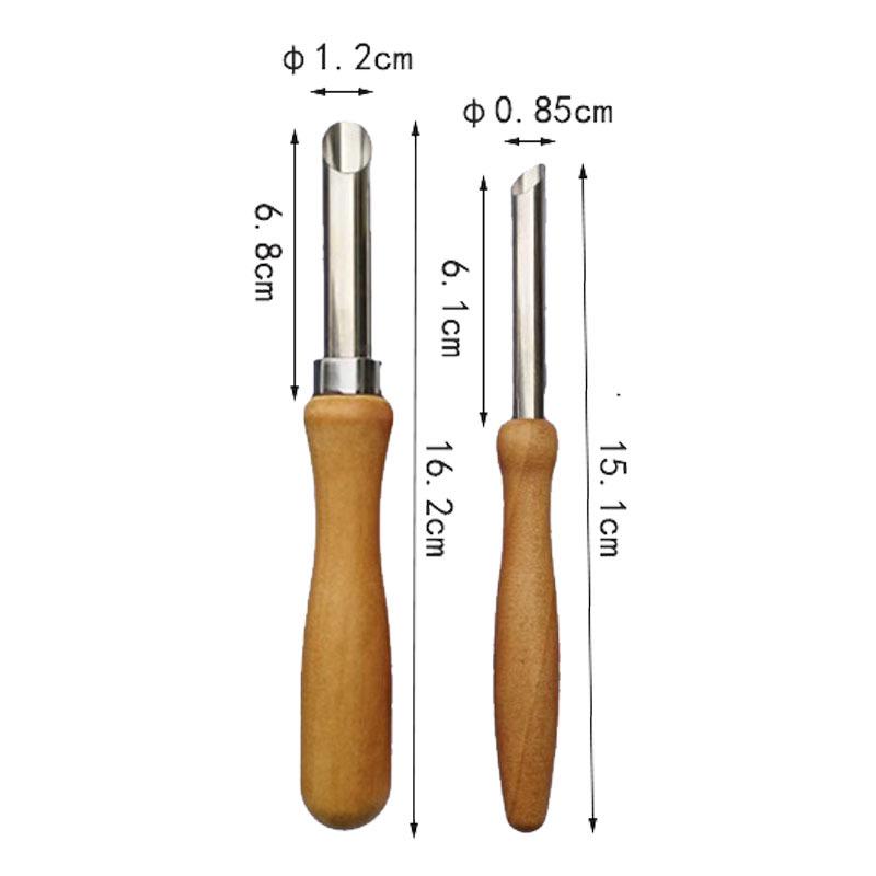 Набор из пяти инструментов для лепки из глины для скульптуры DIY