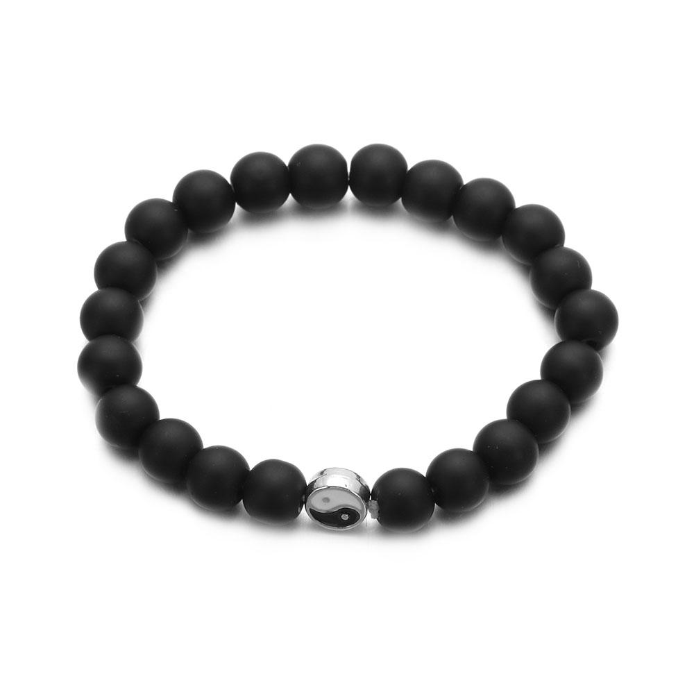 Модные аксессуары Подарок лучшим друзьям Плетеная ручная веревка Инь Ян Подвеска-браслет