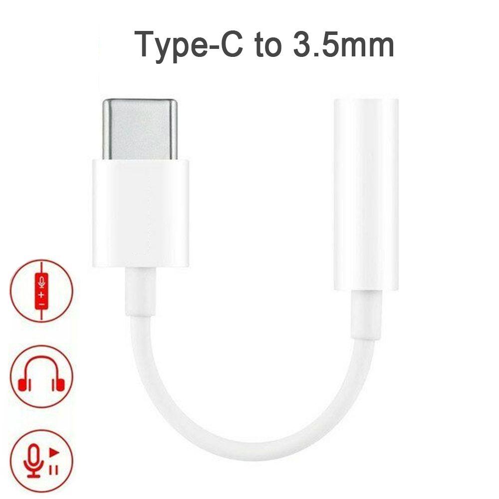 New AUX Headphones Converter Earphone Cable Adapter Type C USB to 3.5mm USB-C Male