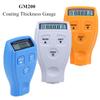 GM200 Автомобильный толщиномер для покрытия пленки Портативный толщиномер для автомобильной краски Инструмент для измерения автомобильной краски