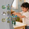 Dowmoo Fidget spinner transforming robot toy